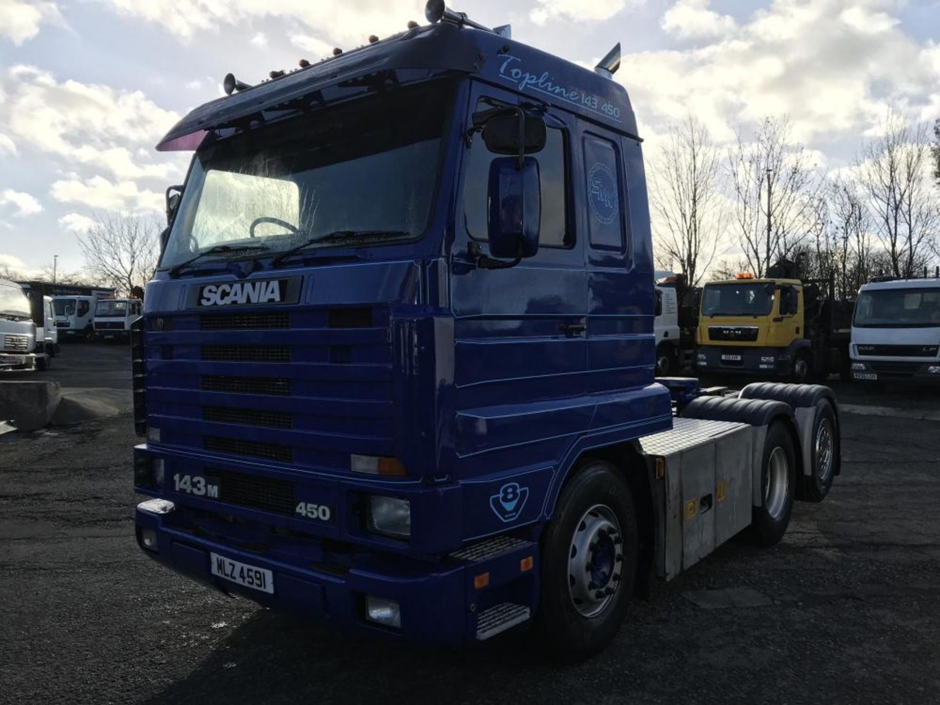 1996 SCANIA 143 450 TAG AXLE TOP LINE STREAM LINE 6X2 TRACTOR UNIT V8 GRS 900 GEARBOX GOOD RUNNER - Image 3 of 31