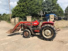 MASSEY FERGUSON 1030 TRACTOR C/W FRONT LOADING SHOVEL, 4 WHEEL DRIVE, 3 POINT LINKAGE *NO VAT*