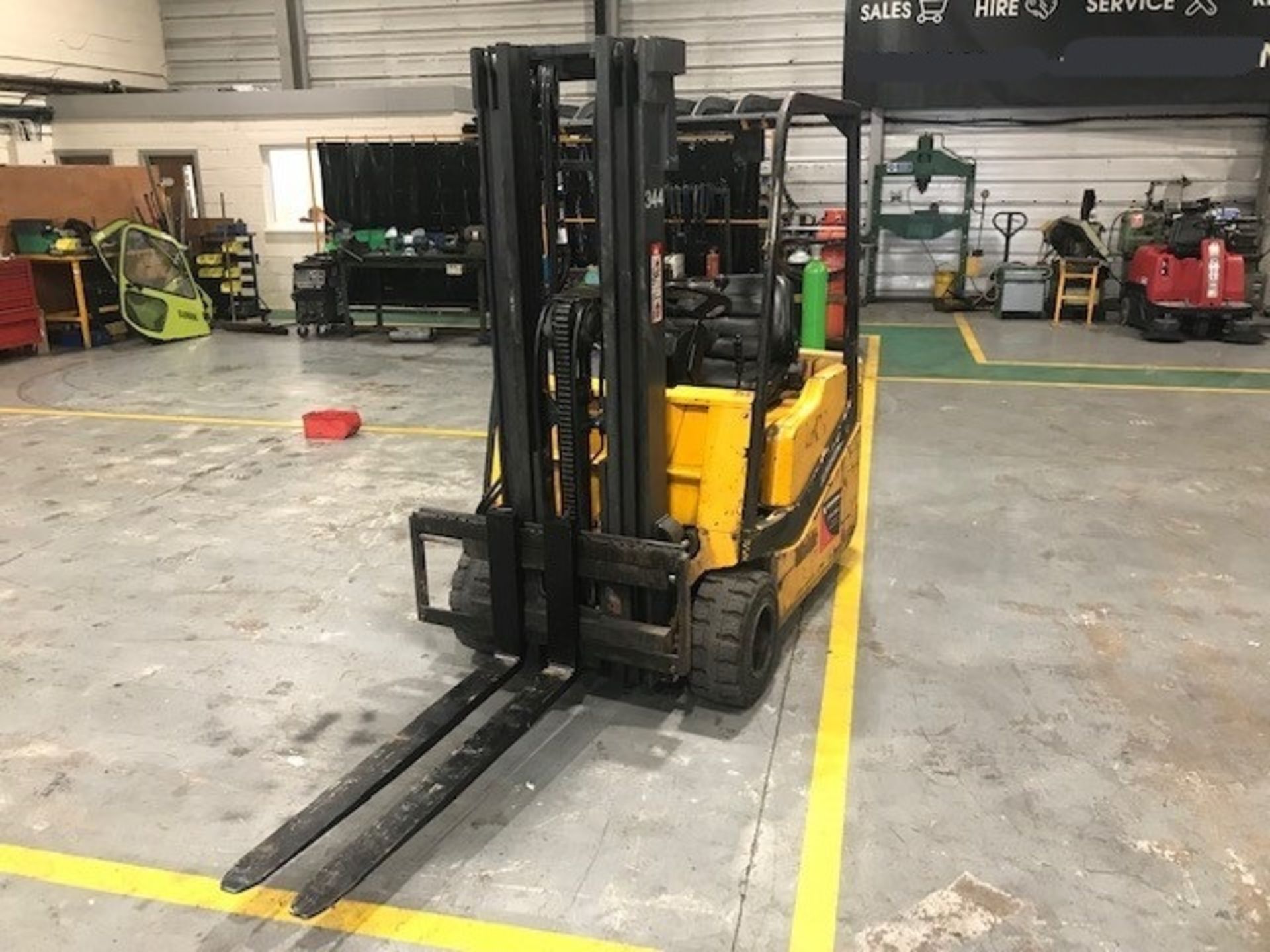 JUNGHEINRICH EFG-DF15 COUNTERBALANCE ELECTRIC FORKLIFT, YEAR 1997 *PLUS VAT* - Image 2 of 4