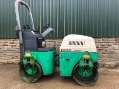 TEREX BENFORD TV1200 TWIN DRUM VIBRATING RIDE ON ROLLER GREEN / WHITE *PLUS VAT*