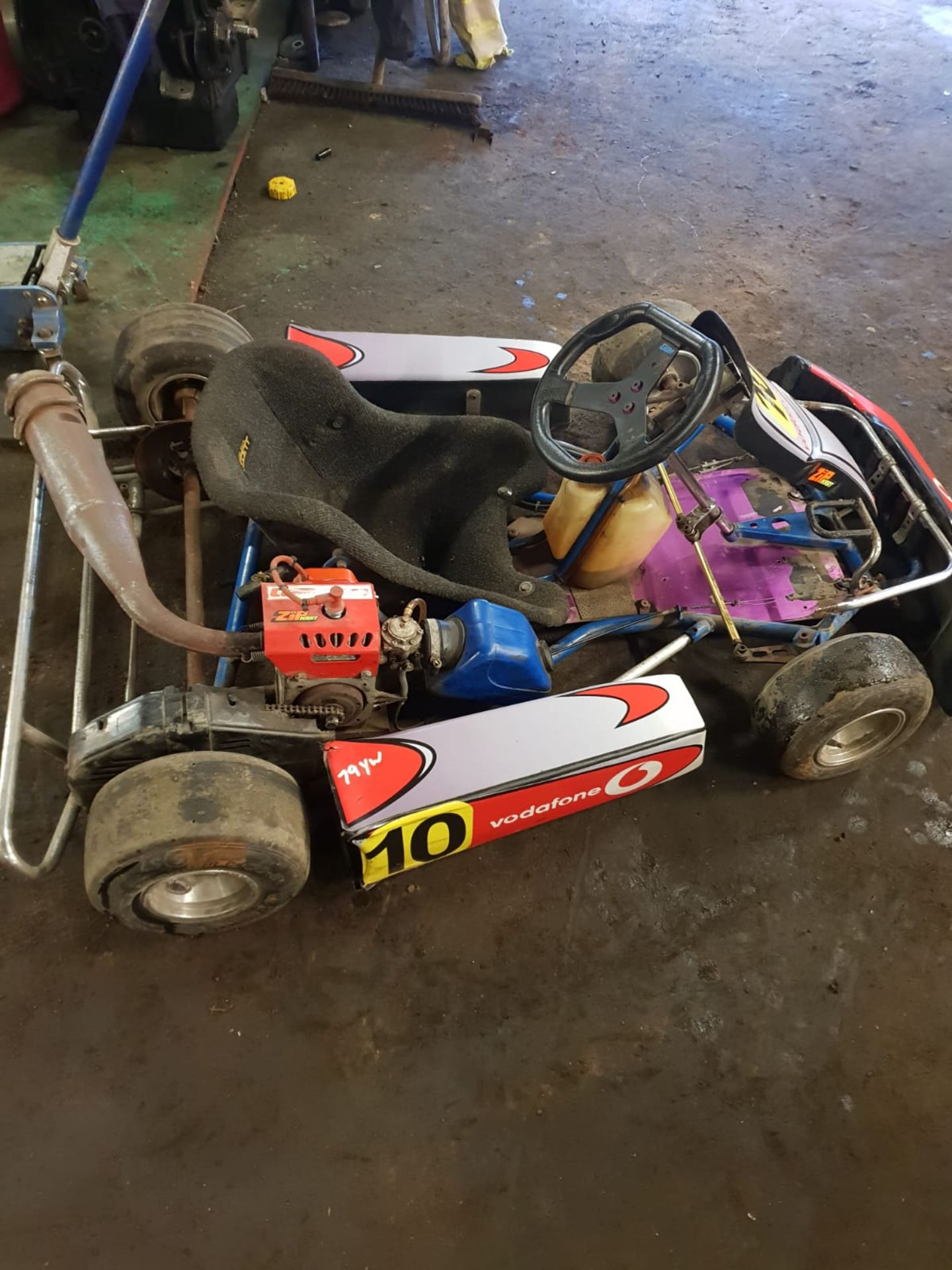 KIDS GO-KART 60CC 2 STROKE ENGINE, IDEAL CHRISTMAS PRESENT, COMER W60 ENGINE, FULL WORKING ORDER - Image 4 of 6