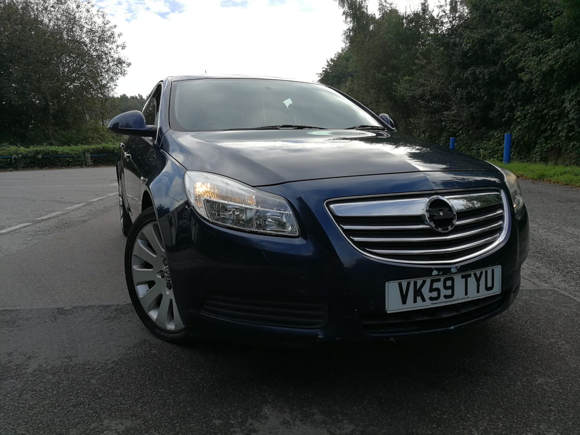 2009/59 REG VAUXHALL INSIGNIA EXCLUSIVE CDTI ECOFLEX 2.0 DIESEL 5 DOOR, SHOWING 2 FORMER KEEPERS - Image 2 of 14