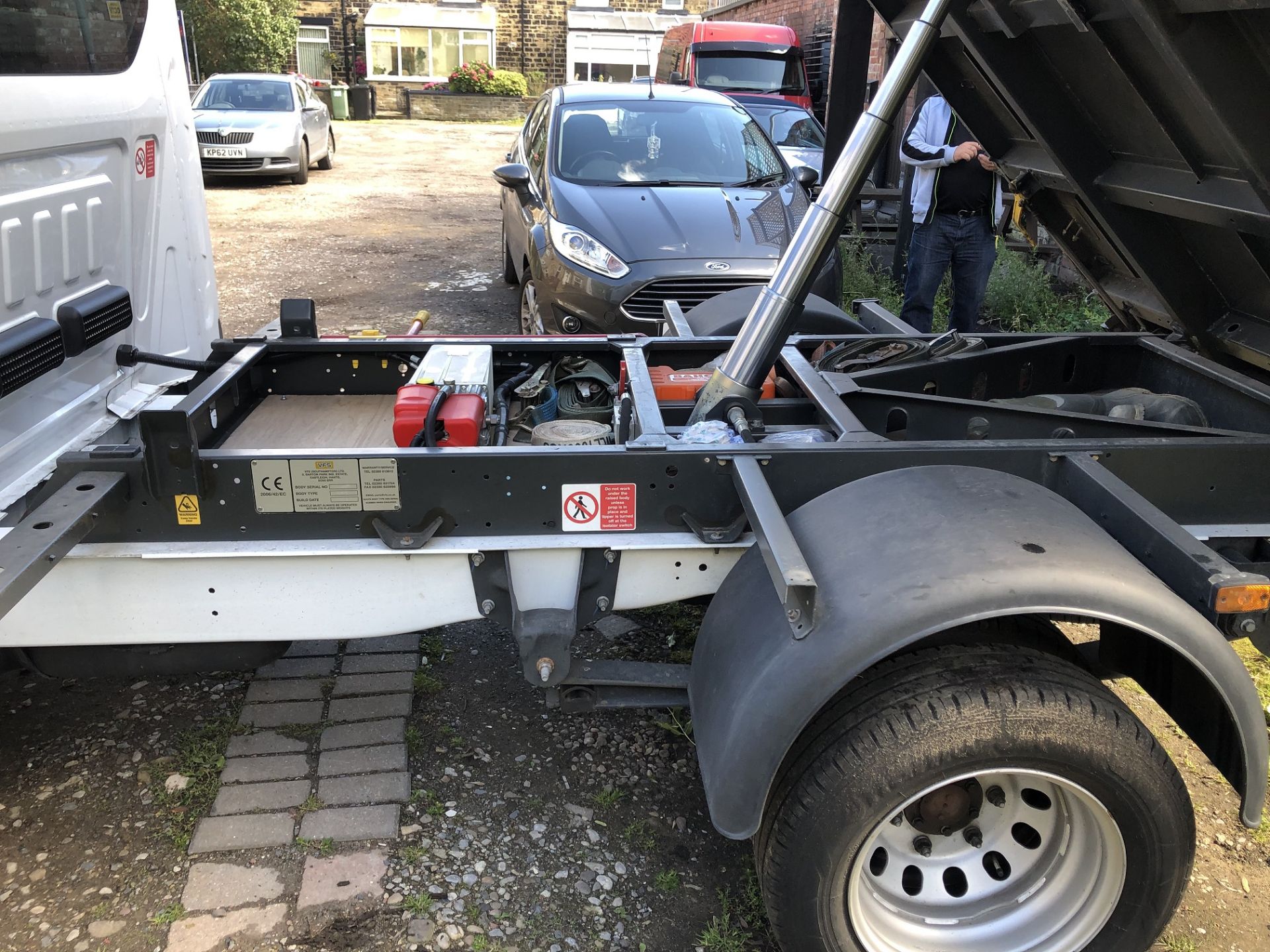 2018/18 REG FORD TRANSIT 350 CREW CAB 2.0 DIESEL TWIN WHEEL TIPPER, SHOWING 1 FORMER KEEPER *NO VAT* - Image 8 of 21