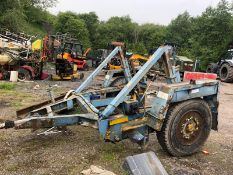 CABLE DRUM TRAILER, NEW TYRES, WORKS *PLUS VAT*