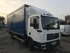 2006/06 REG MAN TGL 7.150 CURTAIN SIDE LORRY WITH TAIL LIFT *PLUS VAT*