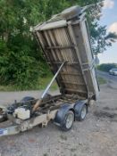 IFOR WILLIAMS TIPPING TRAILER 3.5 TON, YEAR 2015 10FT X 5.4 FT, GOOD WORKING ORDER *NO VAT*