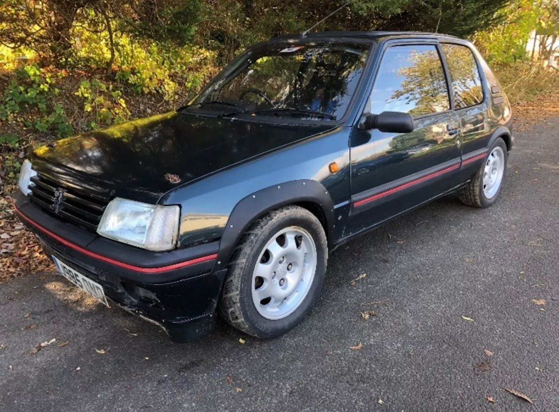 NO RESERVE!1991/J REG PEUGEOT 205 GTI 1.9 PETROL WITH A FRESH FULL ENGINE REBUILD & RACE READY SETUP - Image 2 of 11