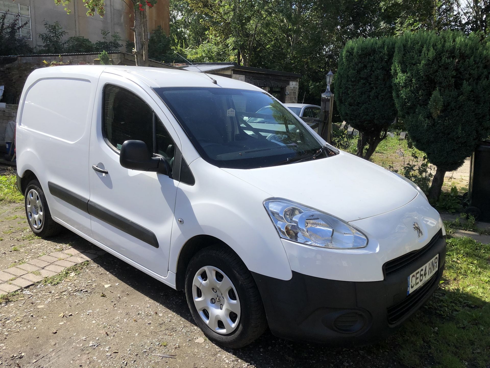 2014/64 REG PEUGEOT PARTNER 850 S L1 HDI 1.6 DIESEL PANEL VAN, SHOWING 0 FORMER KEEPERS *NO VAT*