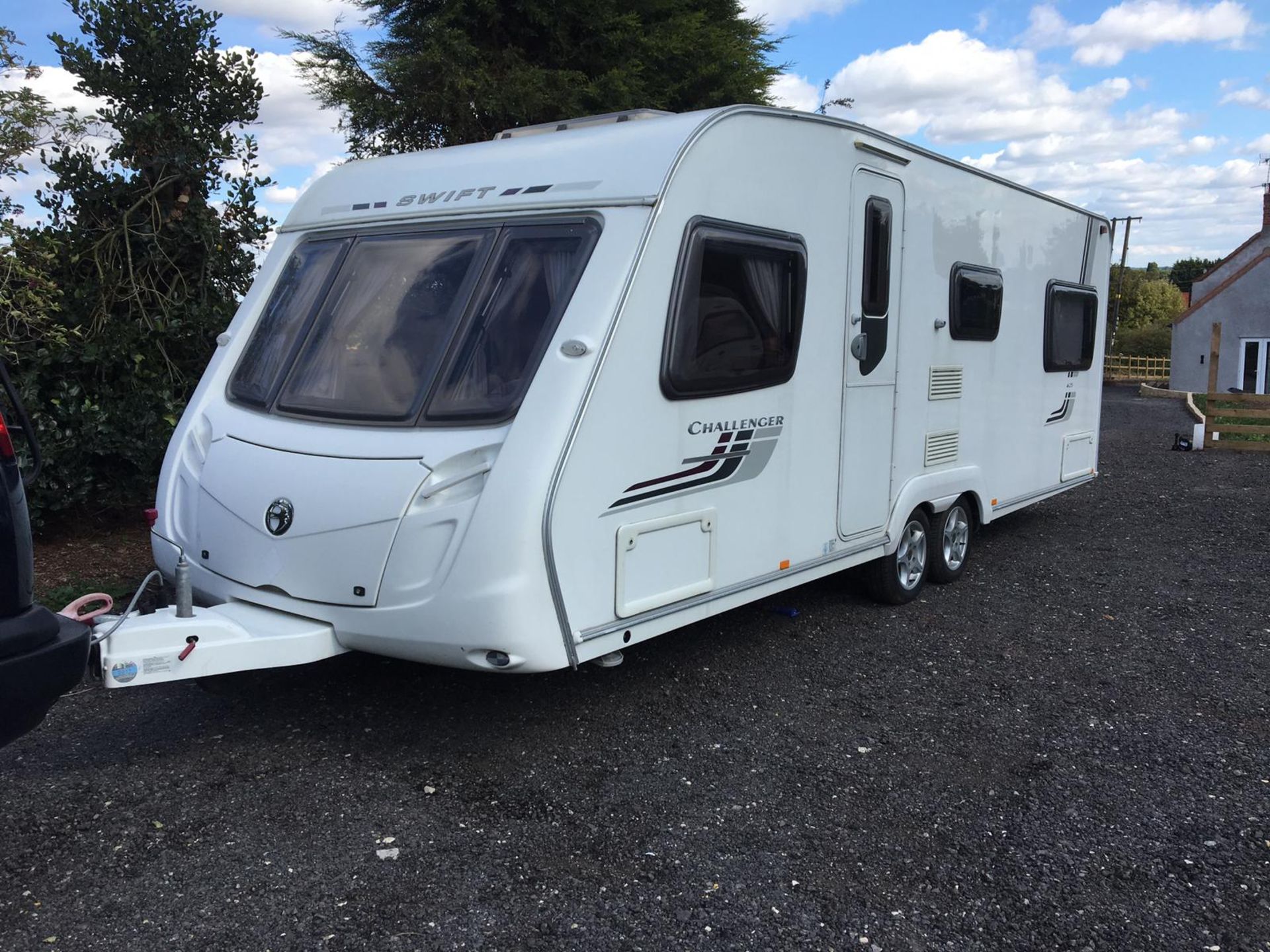 SWIFT CHALLENGER 625 TWIN AXLE 6 BERTH CARAVAN, YEAR 2009, CRIS DOCUMENT PRESENT *NO VAT*