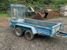 INDESPENSION CHALLENGER TWIN AXLE TOW-ABLE TRAILER *PLUS VAT*
