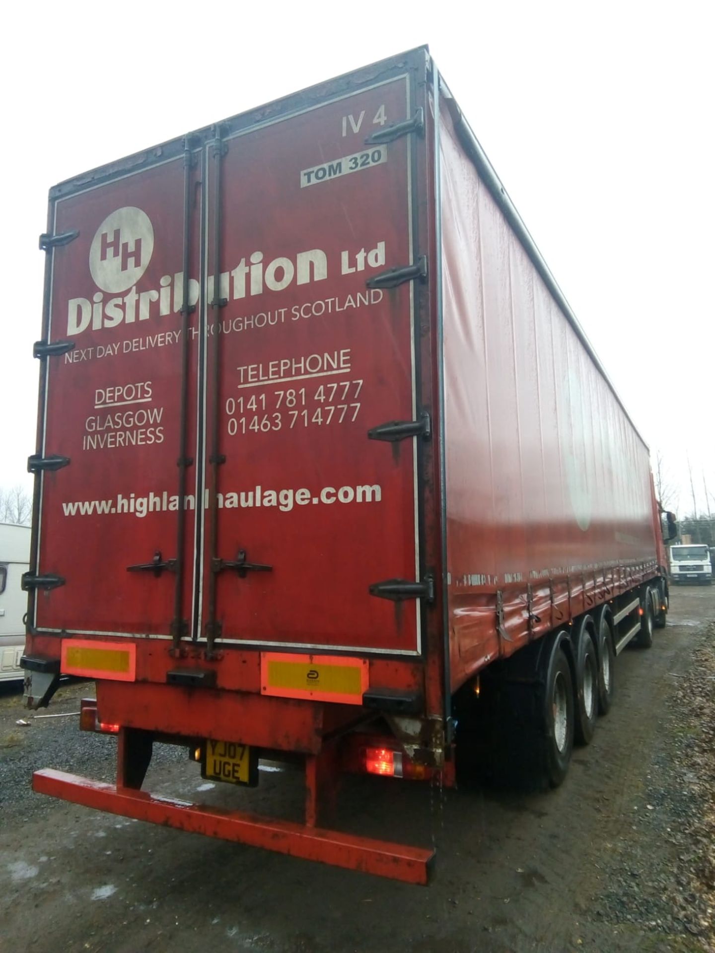 2012 WILSON 44 FT CURTAIN SIDE TRAILER