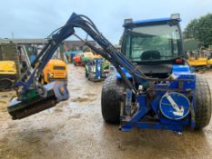 RYETEC SL320 SIDE ARM FLAIL COMPACT TRACTOR HEDGECUTTER, RUNS, WORKS AND CUTS, YEAR 2003 *PLUS VAT*