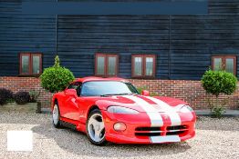 CHRYSLER (DODGE) VIPER RT-10 CONVERTIBLE (RED) 8.0L V10 400 BHP LEFT HAND DRIVE *NO VAT*