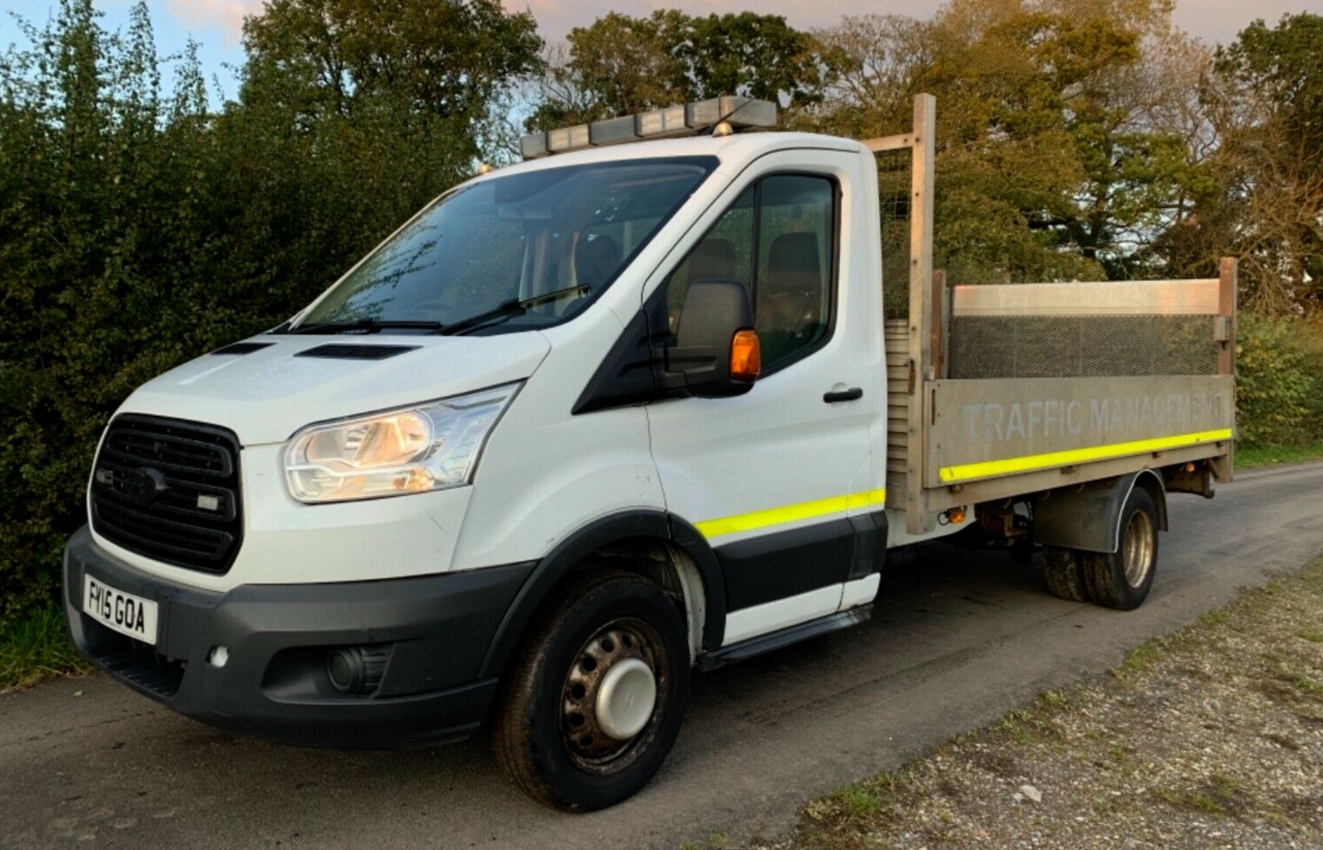 FORD TRANSIT LWB L4 DROPSIDE NEW SHAPE 2015