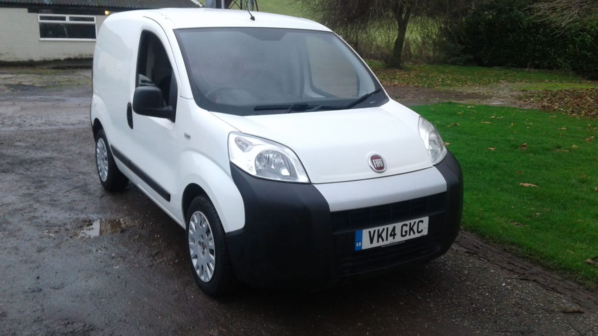 2014/14 REG FIAT FIORINO 16V MULTIJET 1.25 DIESEL WHITE VAN, SHOWING 2 FORMER KEEPERS *NO VAT*