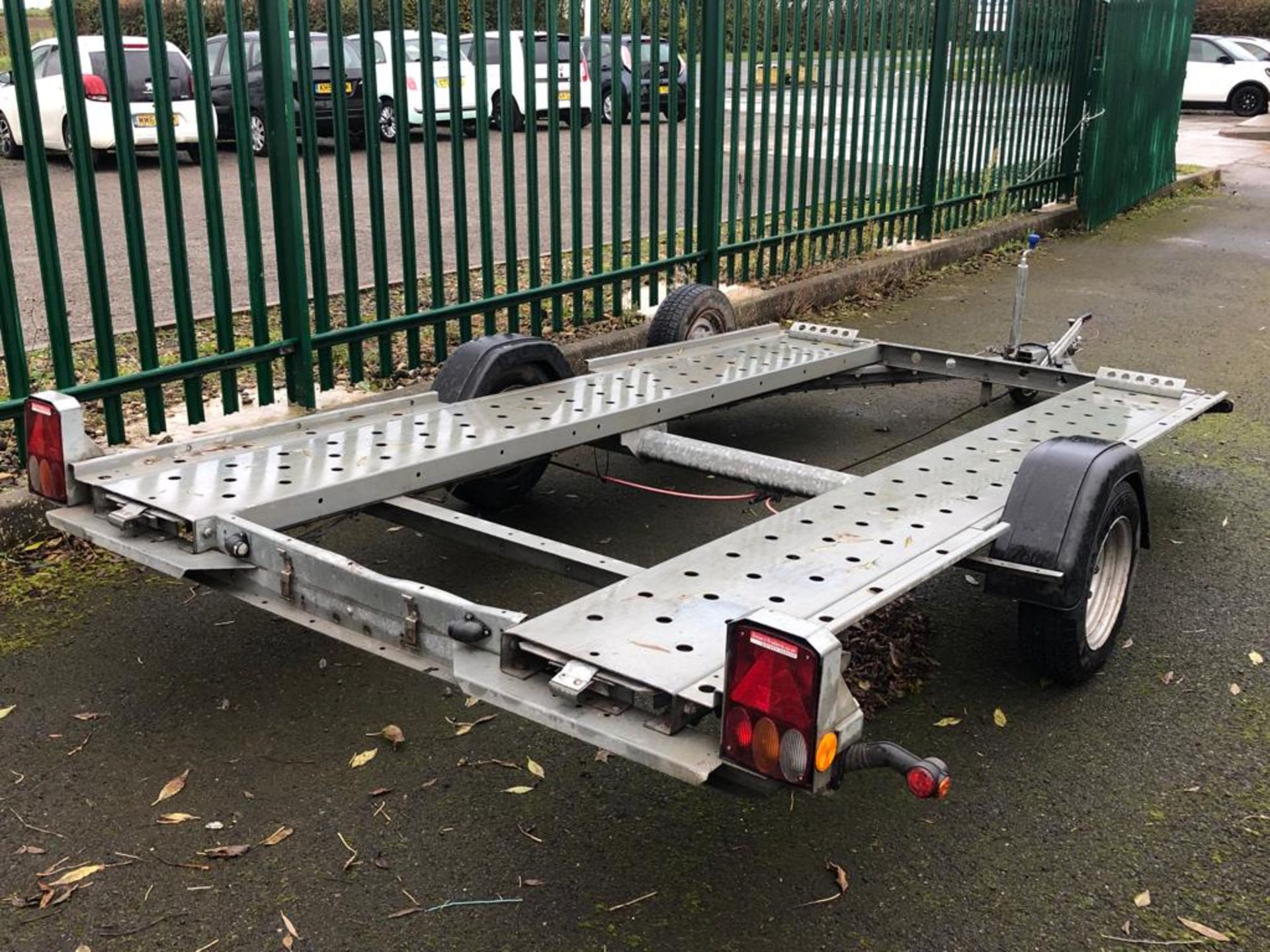 SINGLE AXLE 1300KG SMART TRAILER C/W RAMPS & SPARE WHEEL, 3.2M LONG, 1.7M WIDE *NO VAT* - Bild 2 aus 4