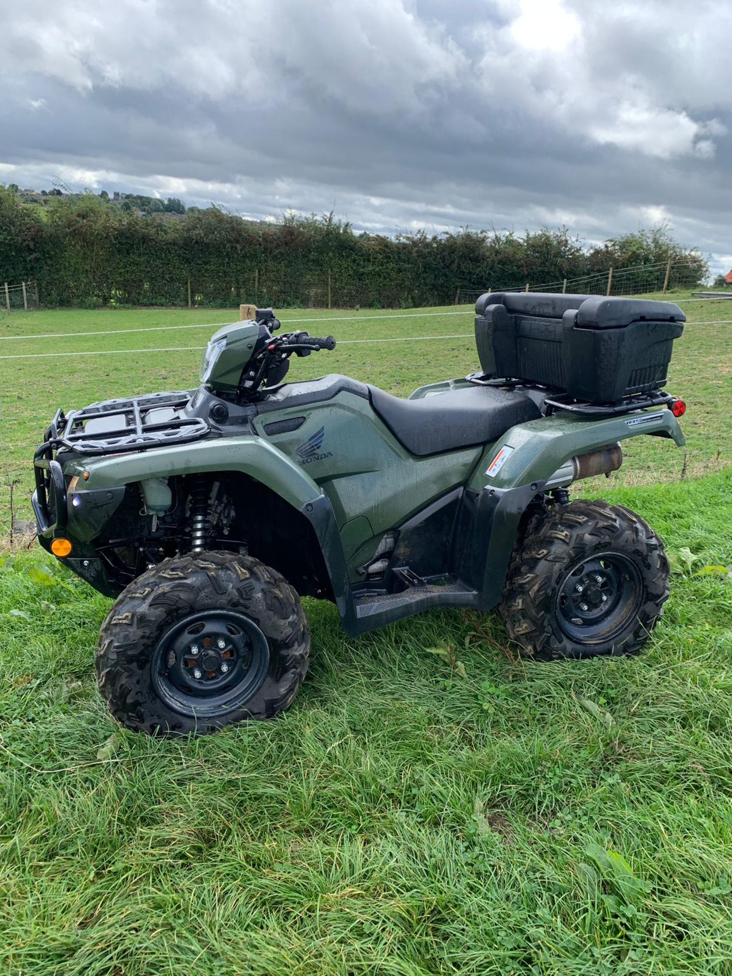 2019 HONDA TRX 500 FM 4WD QUAD 475CC PETROL, ROAD REGISTERED, SHOWING 0 FORMER KEEPERS *PLUS VAT* - Bild 5 aus 14