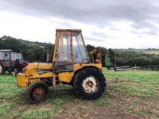 BONSER ROUGH TERRAIN FORK LIFT 3 STAGE MAST CONTAINER SPEC, RUNS WORKS AND LIFTS *NO VAT*