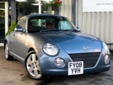 2008/08 REG DAIHATSU COPEN 1.3 PETROL GREY CONVERTIBLE, SHOWING 0 FORMER KEEPERS *NO VAT*