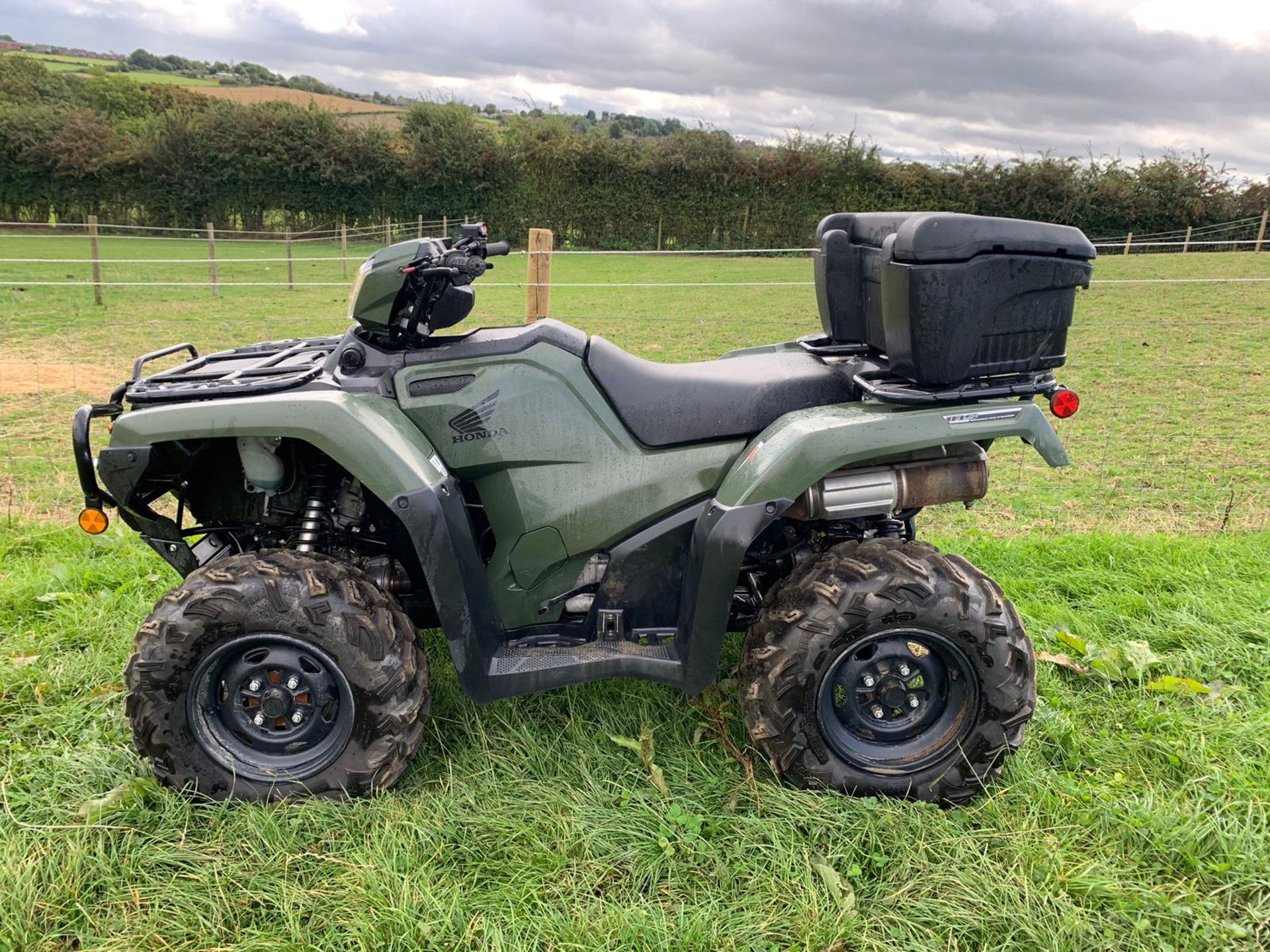 2019 HONDA TRX 500 FM 4WD QUAD 475CC PETROL, ROAD REGISTERED, SHOWING 0 FORMER KEEPERS *PLUS VAT* - Image 6 of 14