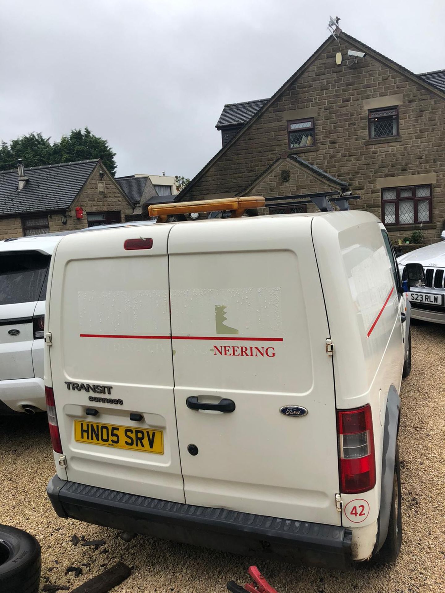 2005/05 REG FORD TRANSIT CONNECT 200 D SWB 1.8 DIESEL PANEL VAN, SHOWING 2 FORMER KEEPERS *NO VAT* - Bild 4 aus 8