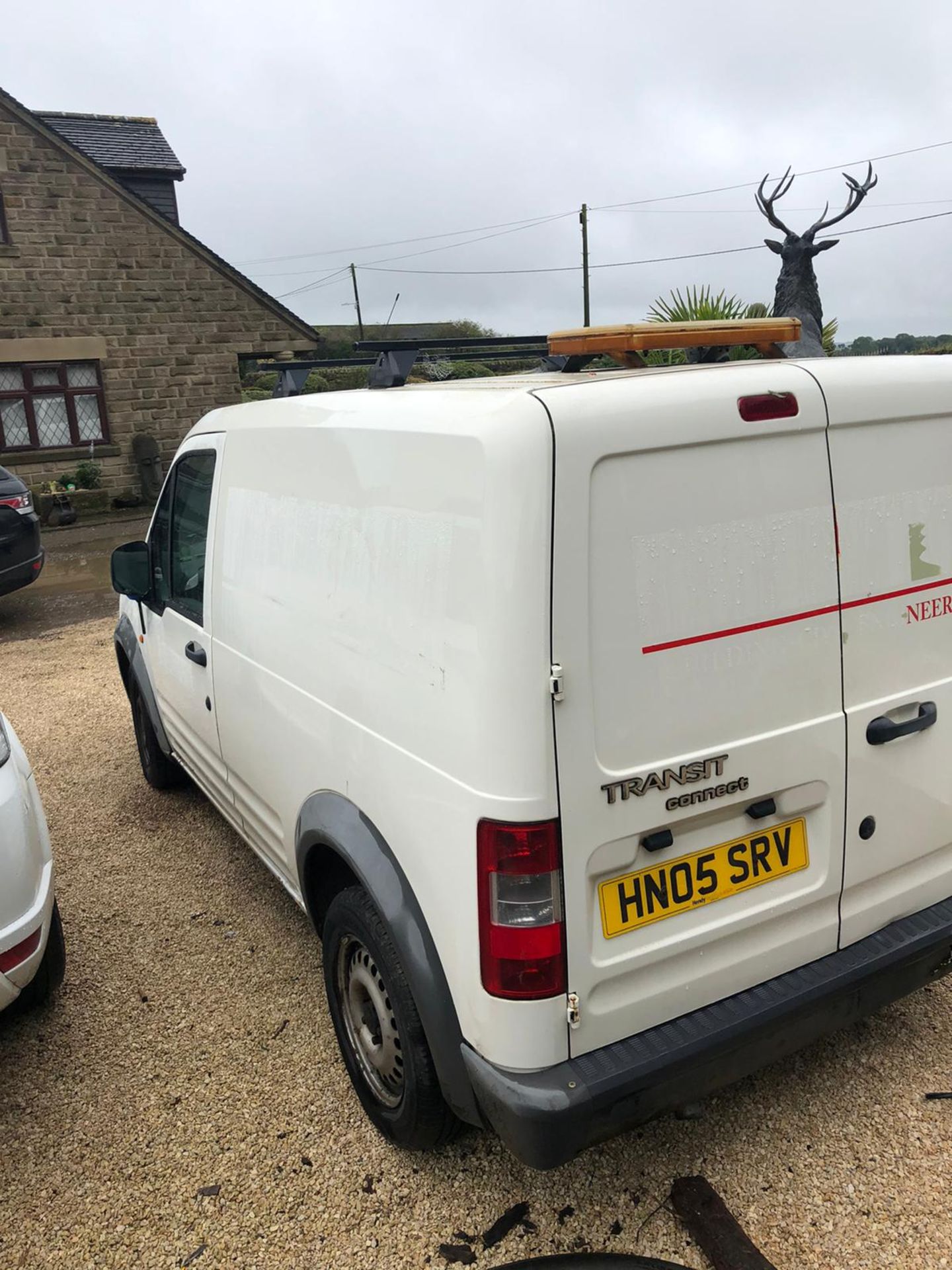 2005/05 REG FORD TRANSIT CONNECT 200 D SWB 1.8 DIESEL PANEL VAN, SHOWING 2 FORMER KEEPERS *NO VAT* - Bild 3 aus 8