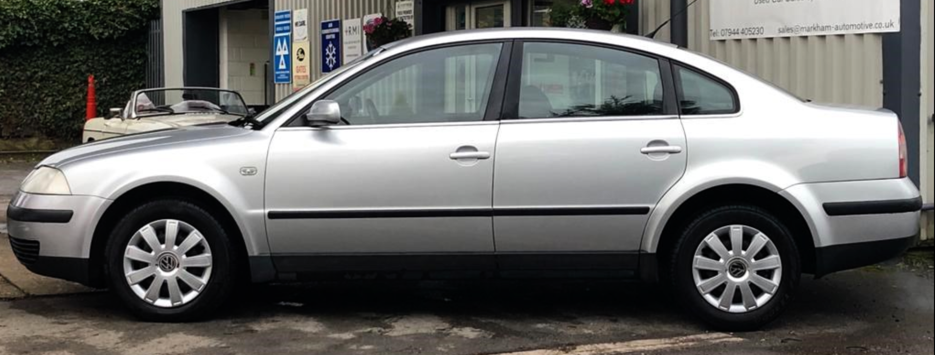 2003/53 REG VOLKSWAGEN PASSAT S TDI AUTO 1.9 DIESEL SILVER , LOW MILES - Image 3 of 12