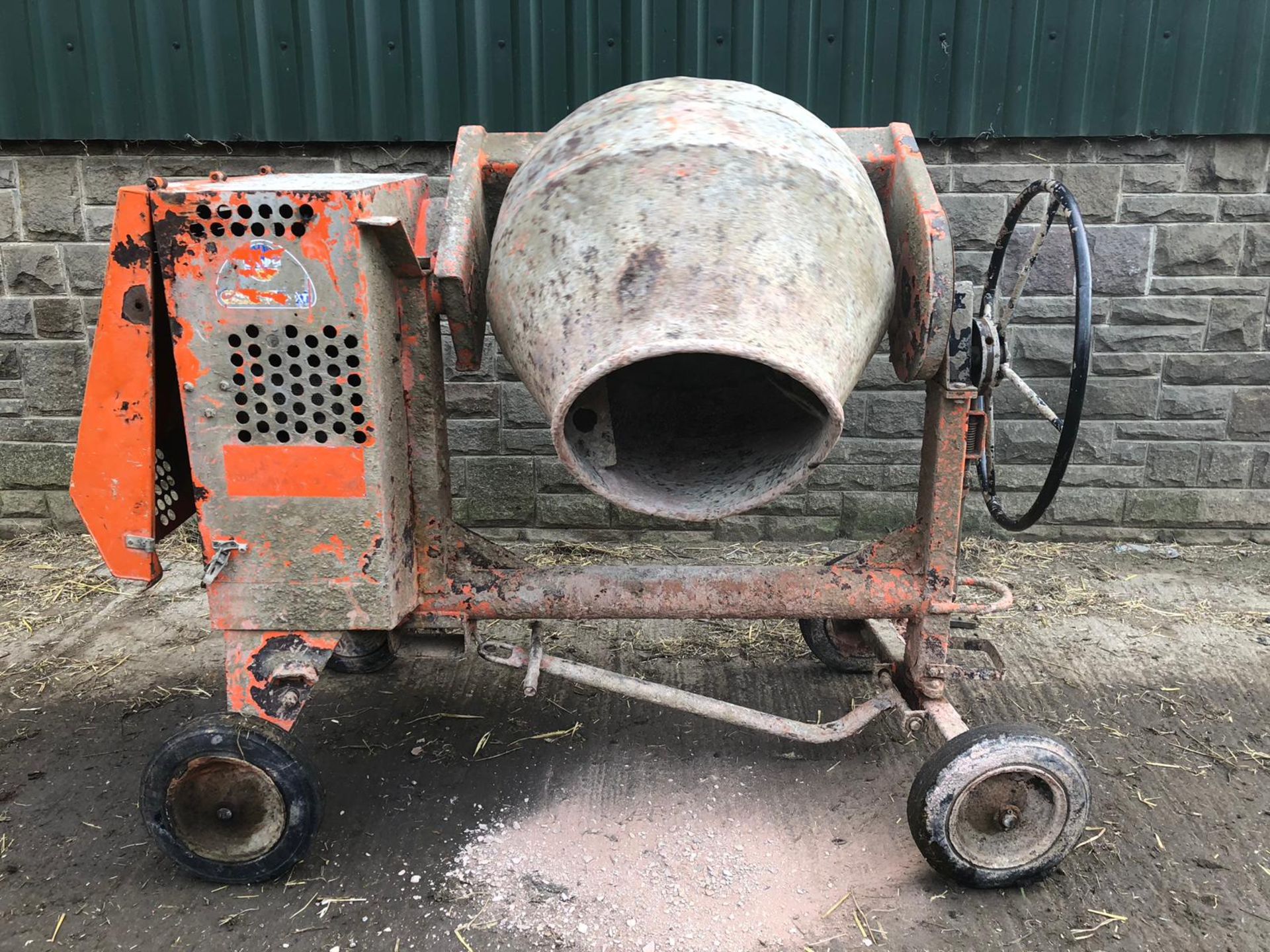 2008 BELLE PM20 PREMIER 100XT ELECTRIC START HEAVY DUTY SITE MIXER *PLUS VAT* - Image 2 of 10