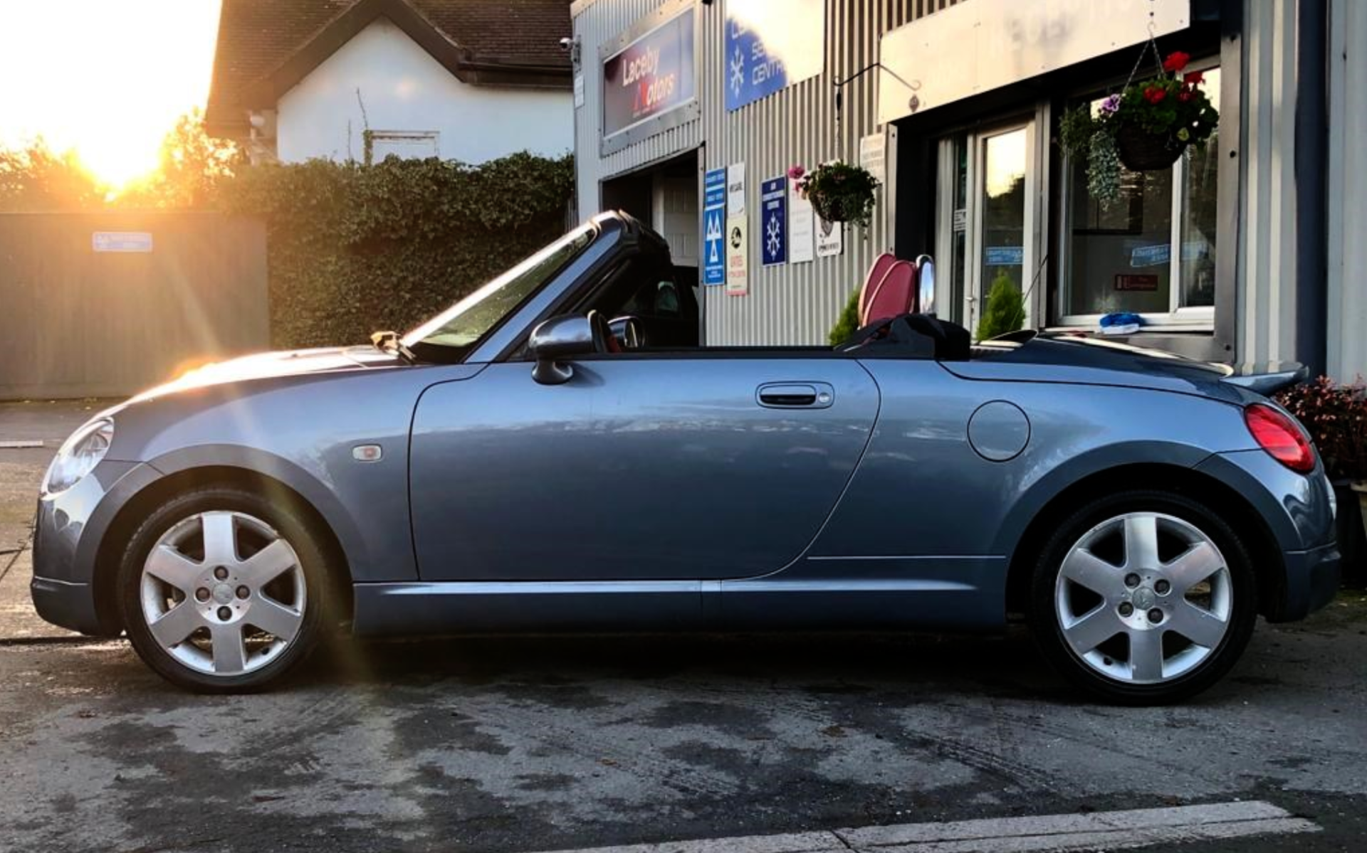 2008/08 REG DAIHATSU COPEN 1.3 PETROL GREY CONVERTIBLE - Image 5 of 13