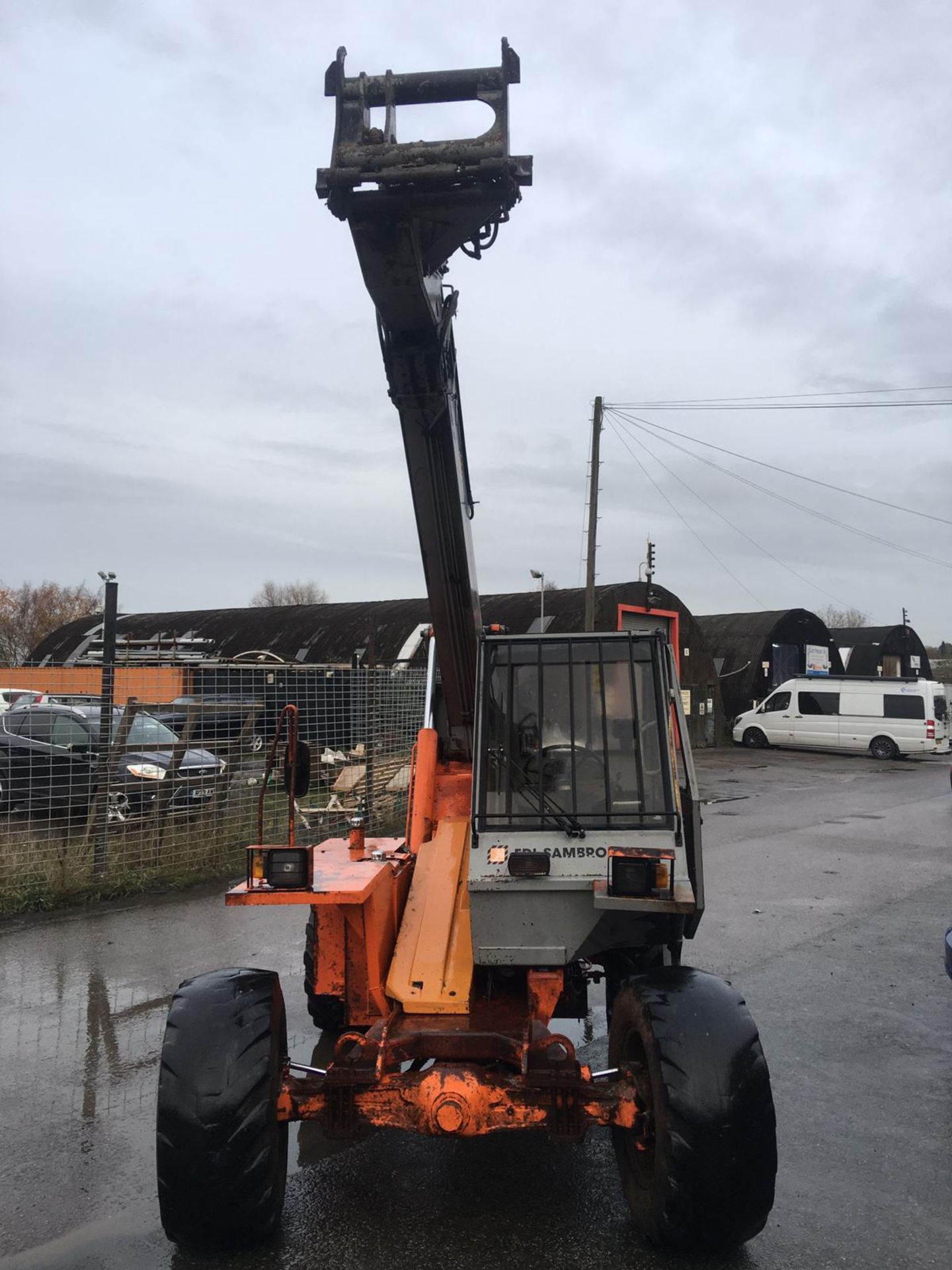 1989/F REG FDI-SAMBRON ORANGE TELEHANDLER DIESEL, GROSS MASS 8520 KG, RUNS, WORKS & LIFTS *NO VAT* - Bild 2 aus 18