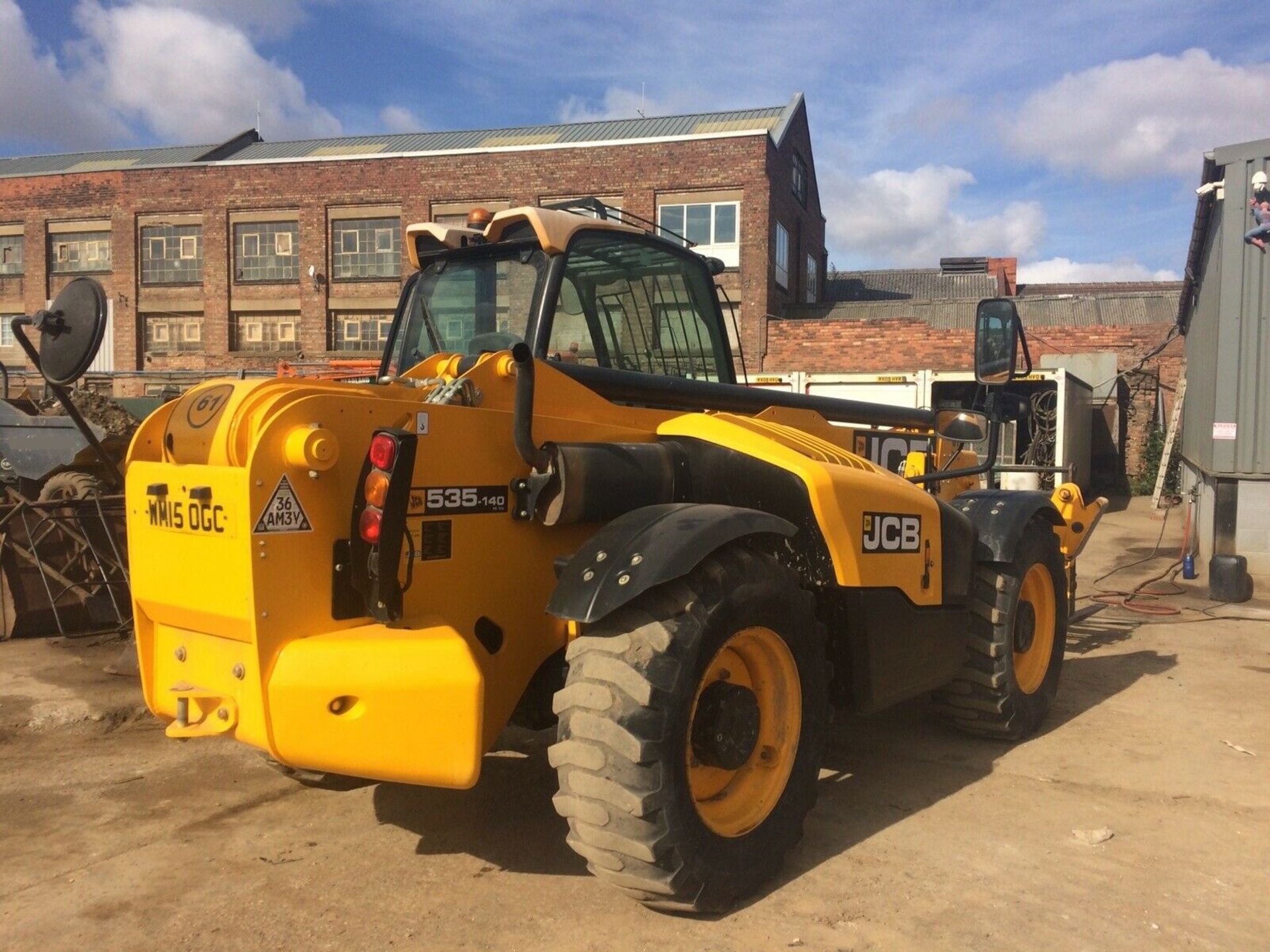 2015 T4 TURBO 535 140 JCB LOADALL AIR CON SWAY / AUX LINE / ONLY 3280 HOURS, RUNS, WORKS, LIFTS - Image 2 of 6
