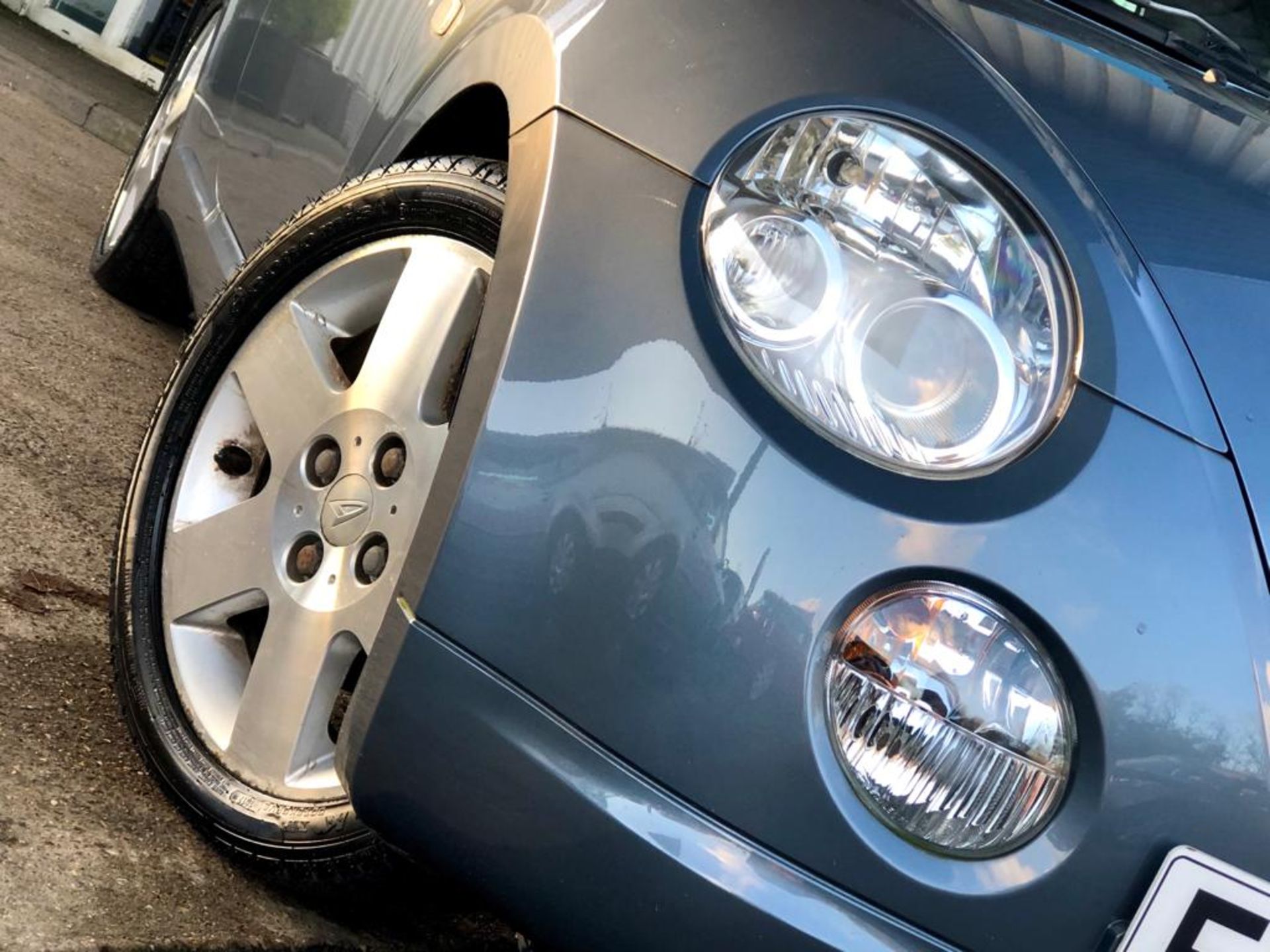 2008/08 REG DAIHATSU COPEN 1.3 PETROL GREY CONVERTIBLE, SHOWING 0 FORMER KEEPERS *NO VAT* - Image 13 of 13