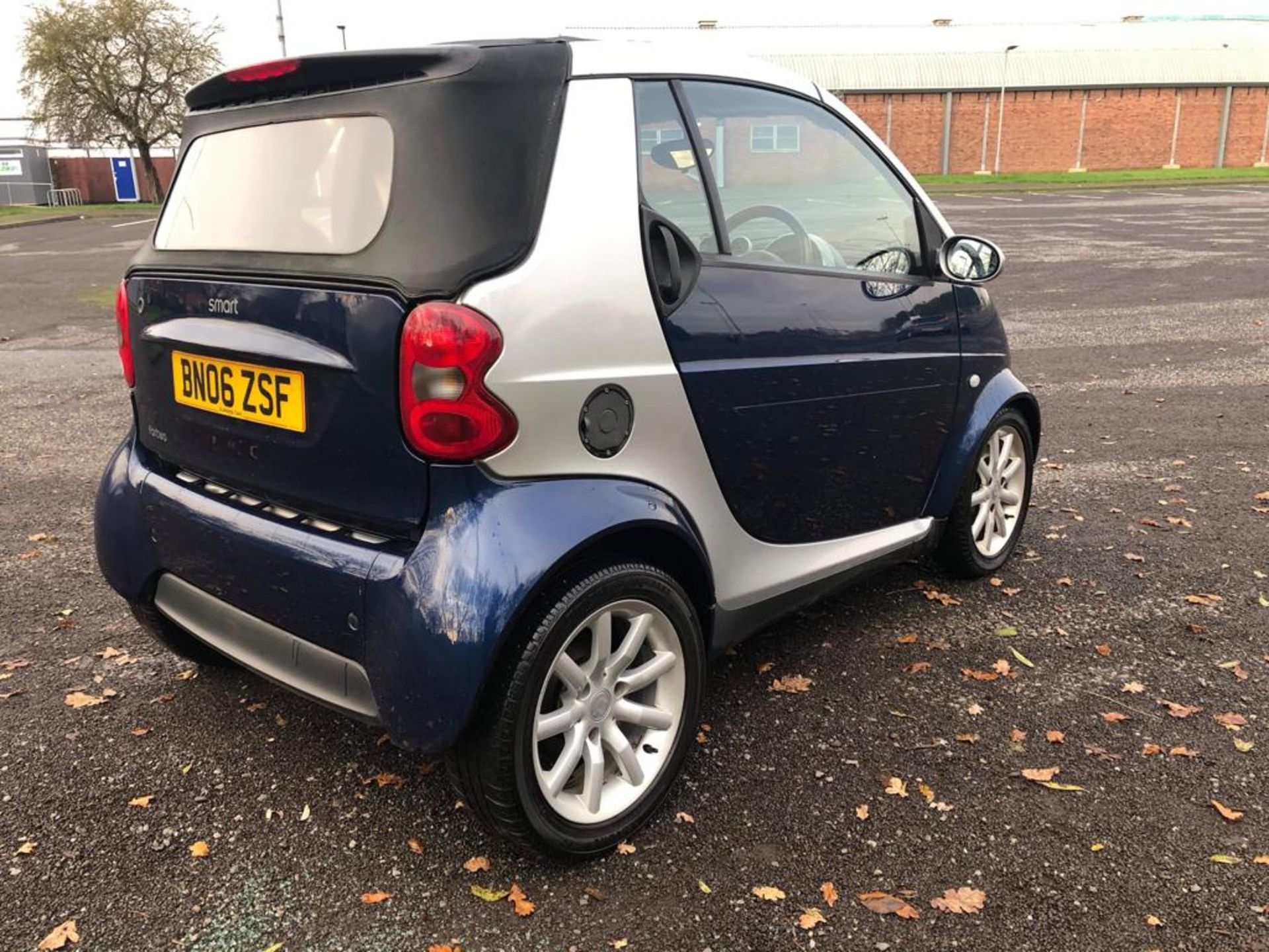 2006/06 REG SMART CITY PASSION 61 AUTO 698CC SILVER PETROL CONVERTIBLE *NO VAT* - Image 6 of 17