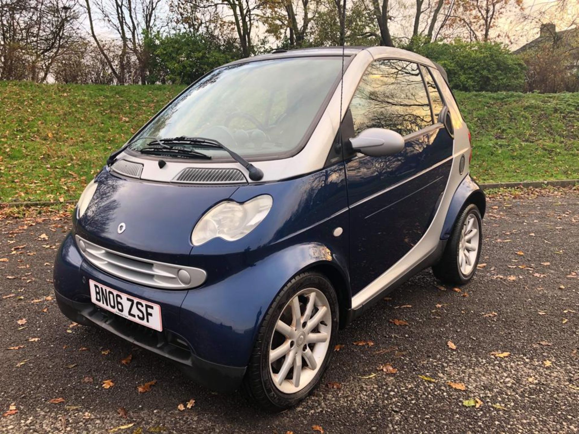 2006/06 REG SMART CITY PASSION 61 AUTO 698CC SILVER PETROL CONVERTIBLE *NO VAT* - Image 3 of 17