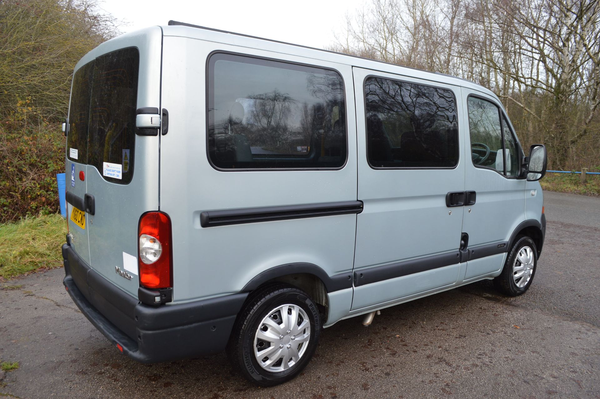 SUPER RARE 2010 RENAULT MASTER SL28 DCI 100 AUTO 2.5 DIESEL GREY DISABLED MINIBUS WITH RICON LIFT - Image 6 of 43