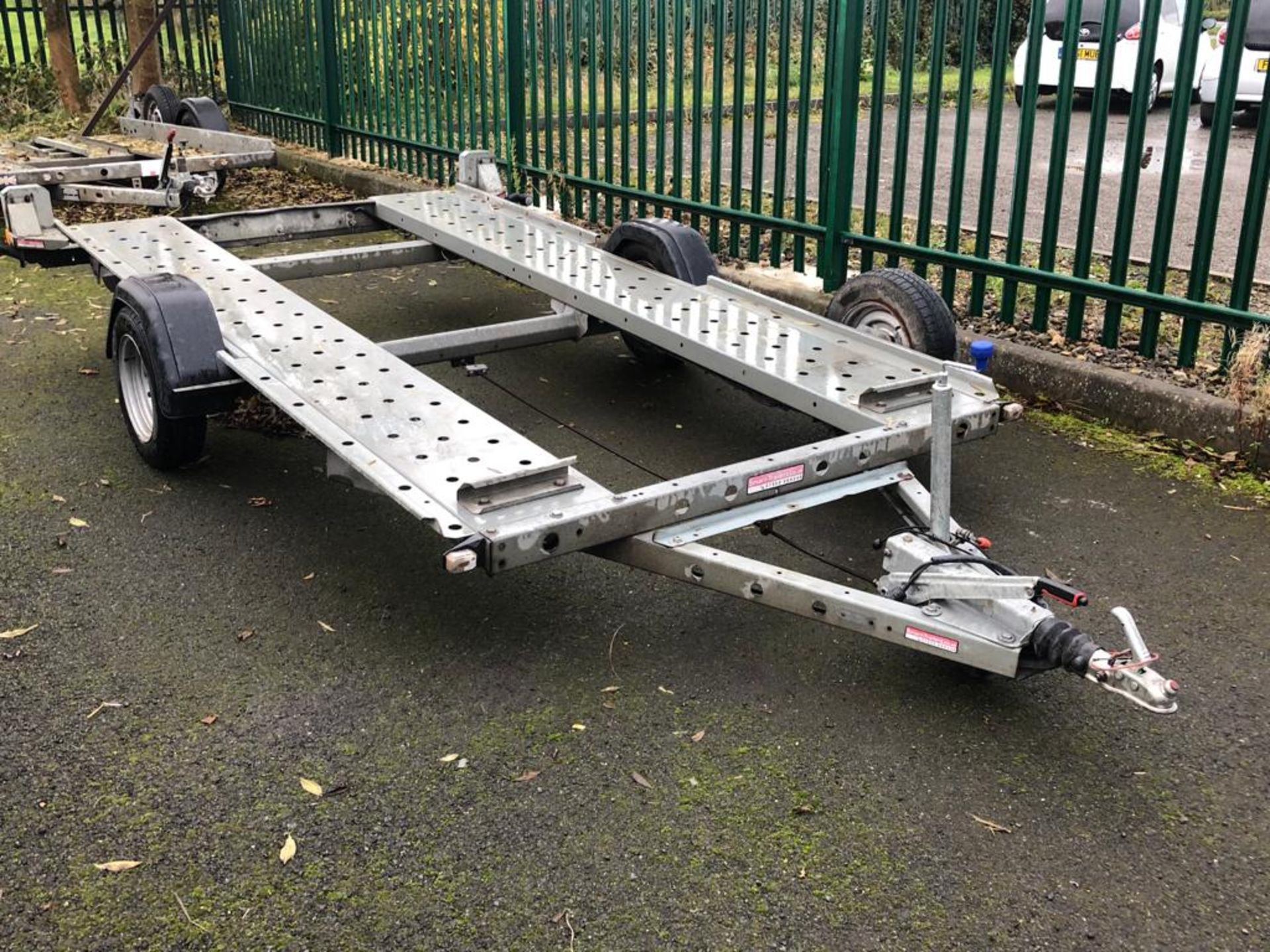 SINGLE AXLE 1300KG SMART TRAILER C/W RAMPS & SPARE WHEEL, 3.2M LONG, 1.7M WIDE *NO VAT*