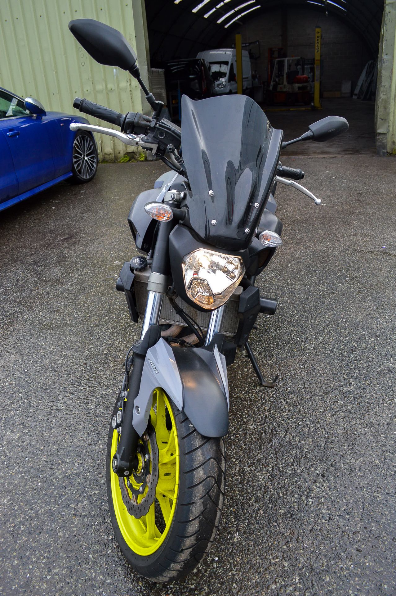 2017/17 REG YAMAHA MT-07 ABS 700CC PETROL GREY MOTOR-BIKE / MOTORCYCLE, SHOWING 1 FORMER KEEPER - Image 2 of 8