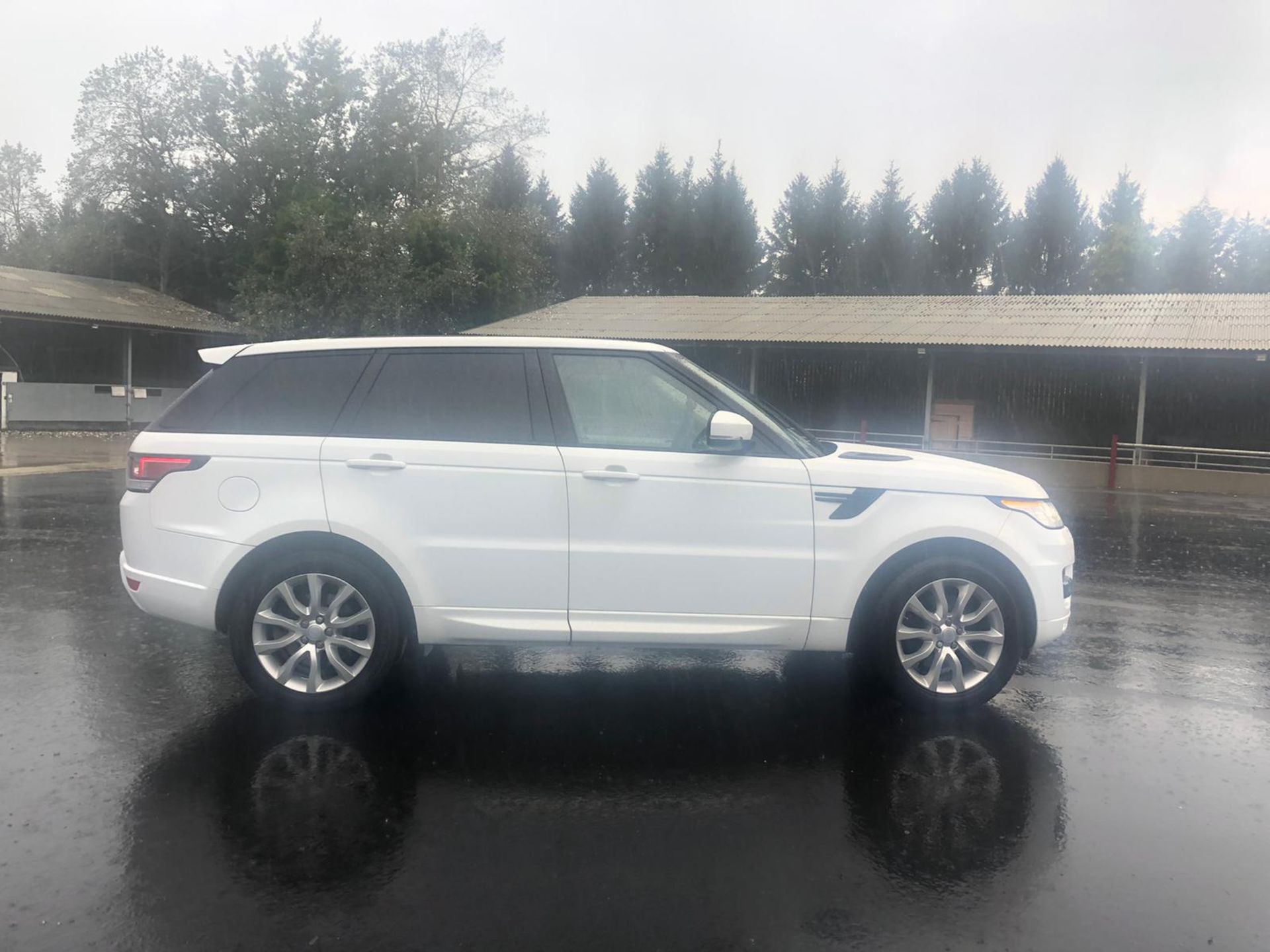 2015/15 REG RANGE ROVER SPORT HSE 3.0 V6 WHITE DIESEL 4X4, FULL DEALER SERVICE HISTORY *NO VAT*