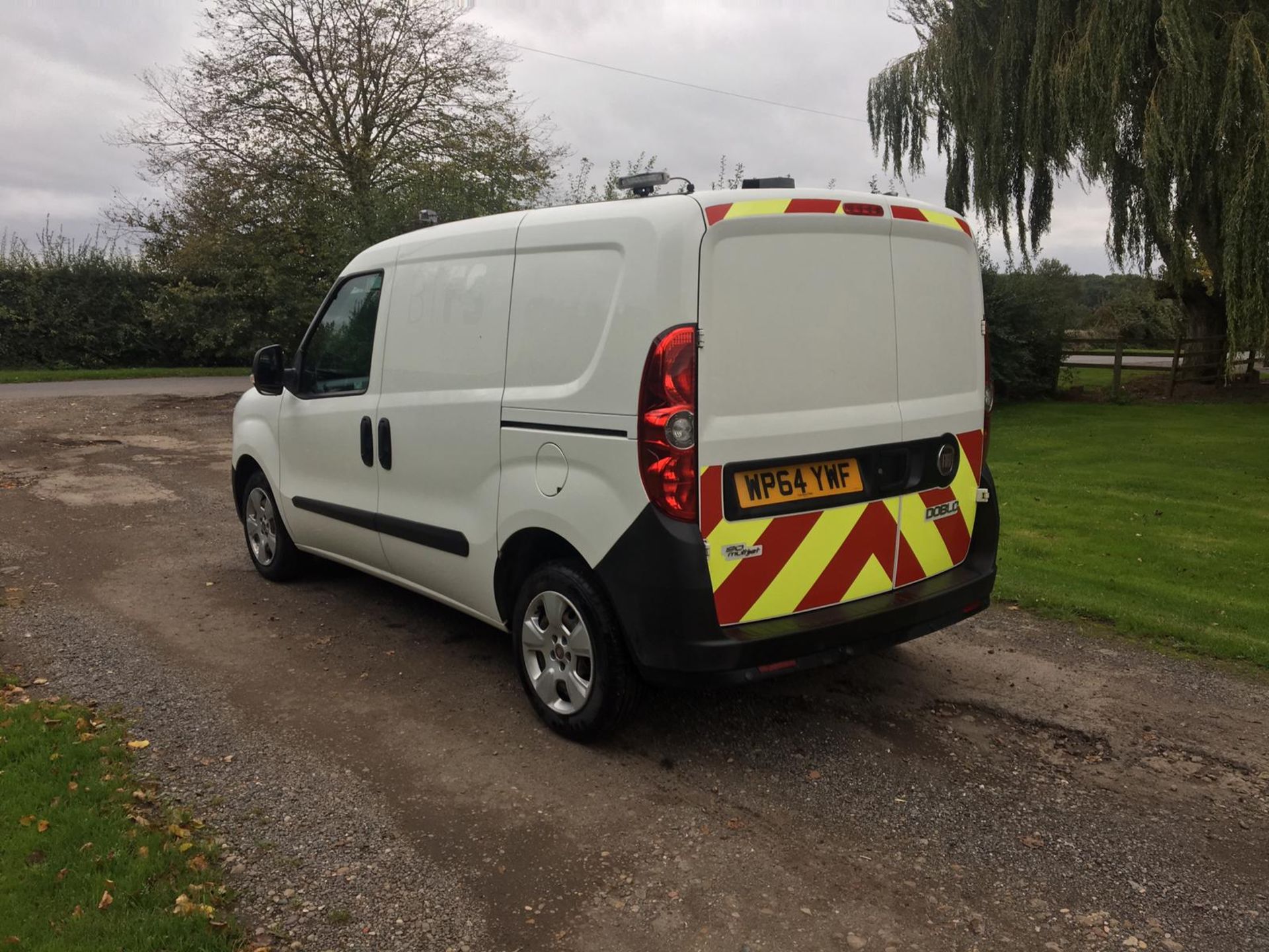 2015/64 REG FIAT DOBLO 16V MULTIJET 1.25 DIESEL WHITE PANEL VAN, SHOWING 0 FORMER KEEPERS *PLUS VAT* - Image 5 of 13