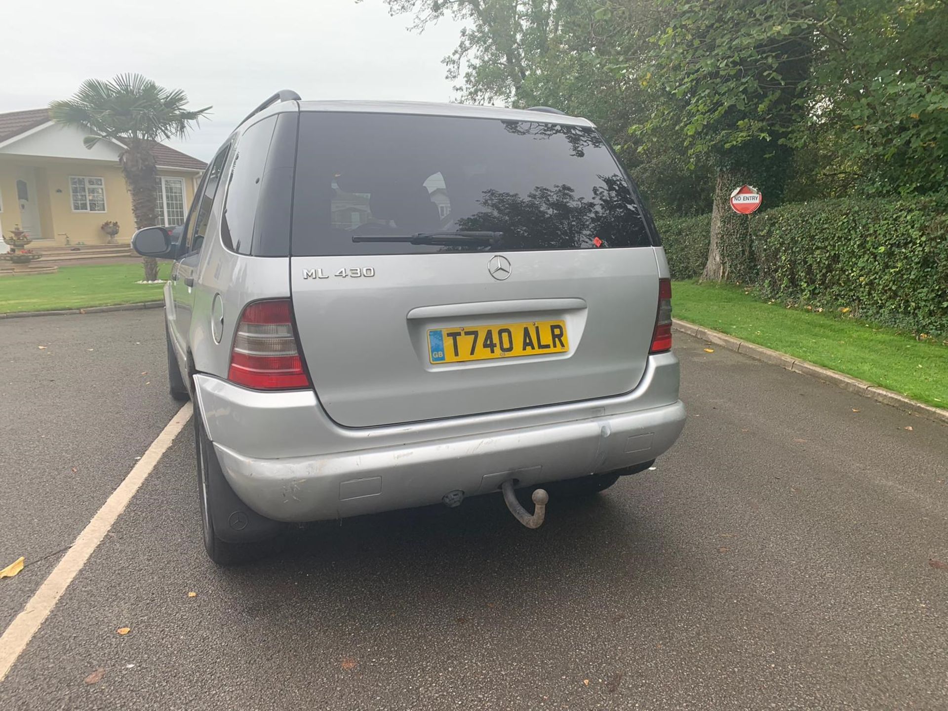 1999/T REG MERCEDES ML 430 AUTO 4.3L PETROL SILVER, SERVICE HISTORY PRESENT *NO VAT* - Image 4 of 17