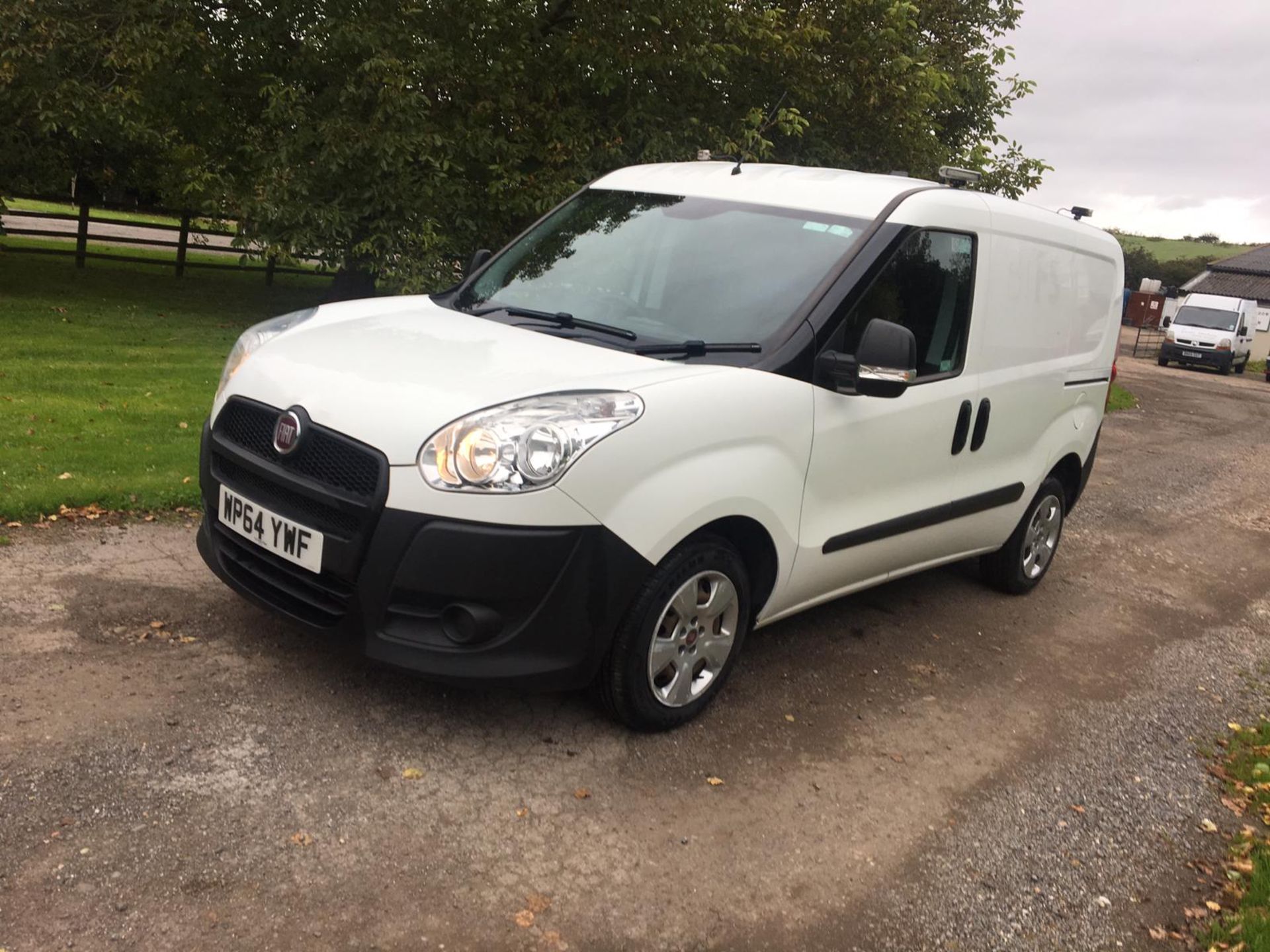 2015/64 REG FIAT DOBLO 16V MULTIJET 1.25 DIESEL WHITE PANEL VAN, SHOWING 0 FORMER KEEPERS *PLUS VAT* - Image 3 of 13