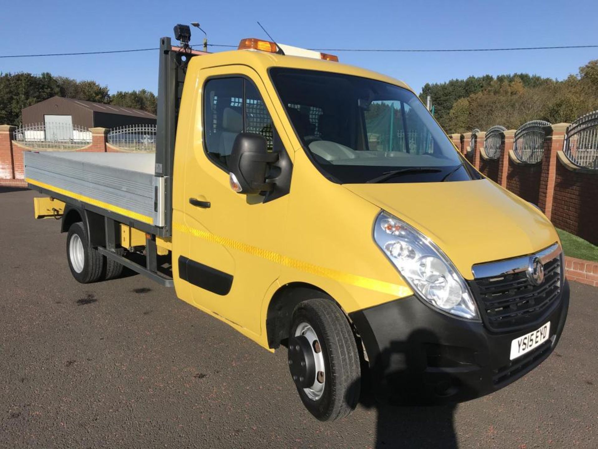 2015/15 REG VAUXHALL MOVANO R3500 L3H1 CDTI DR 125 LWB ALLOY DROPSIDE TRUCK SHOWING 0 FORMER KEEPERS