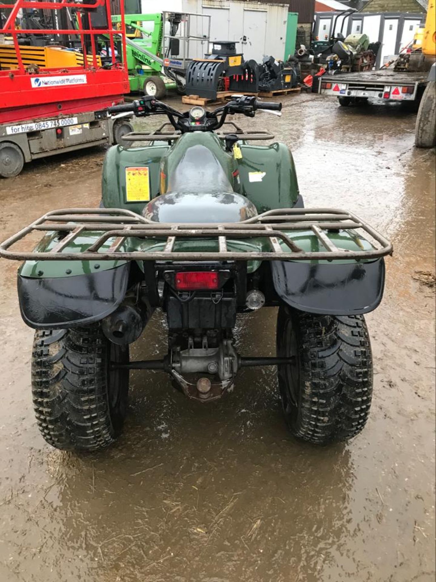 KAWASAKI KVF360 4X4 GREEN QUAD BIKE, RUNS AND WORKS *PLUS VAT* - Image 3 of 4