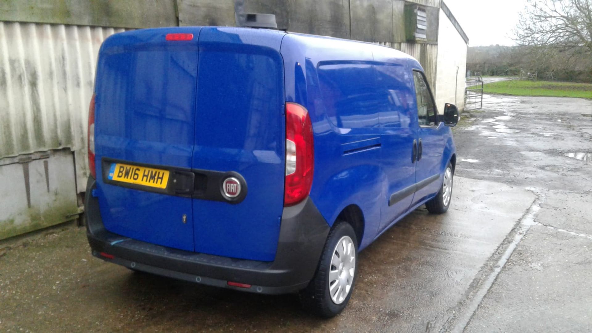 2016/16 REG FIAT DOBLO SX MULTIJET 1.25 DIESEL BLUE PANEL VAN, AIR-CON ONE OWNER *NO VAT* - Image 4 of 14