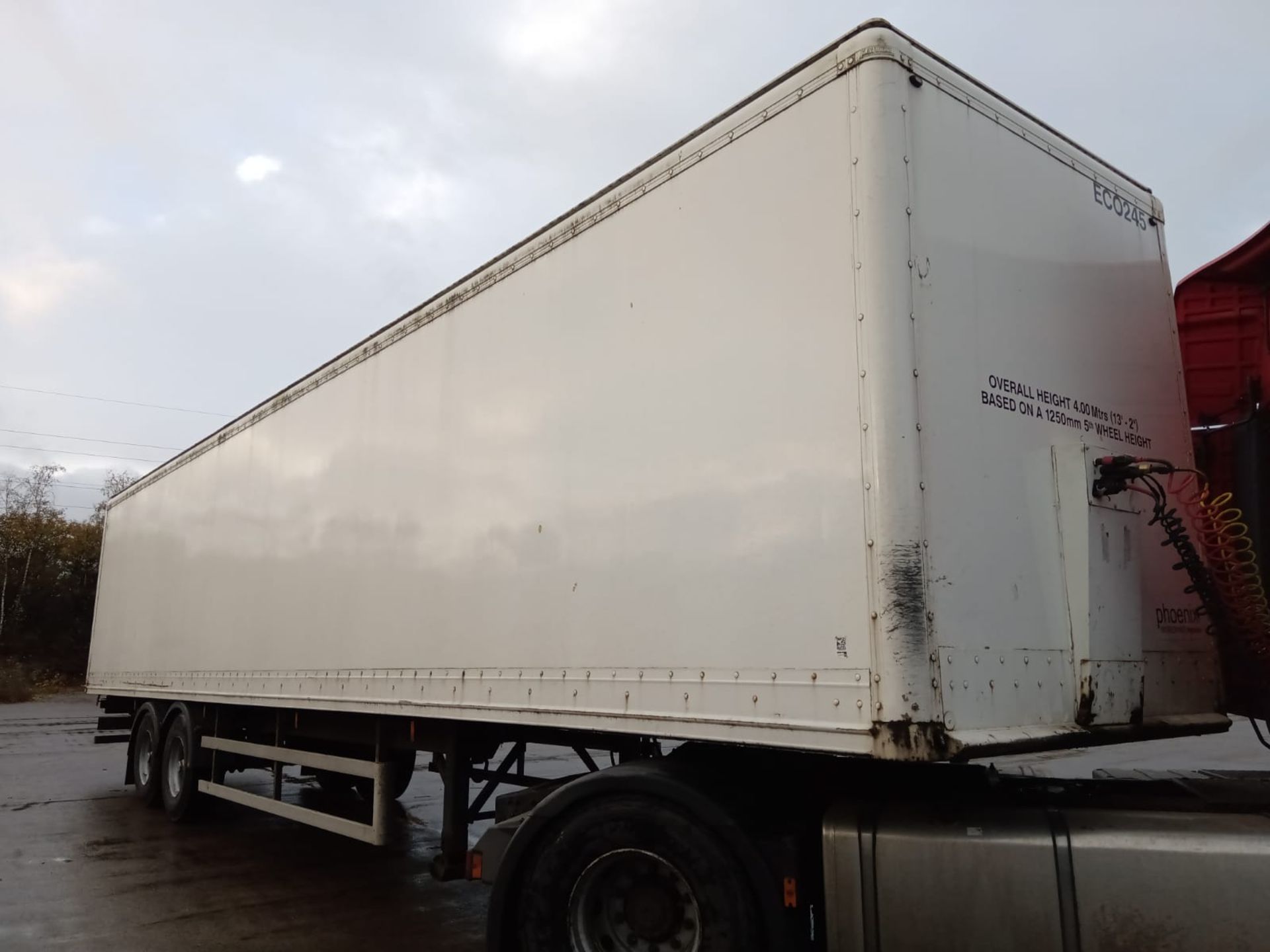 2005 CARTWRIGHT 4M BOX TRAILER. BPW DRUM AXLES, ROLLER SHUTTER DOOR, CLEAN CONDITION *PLUS VAT*