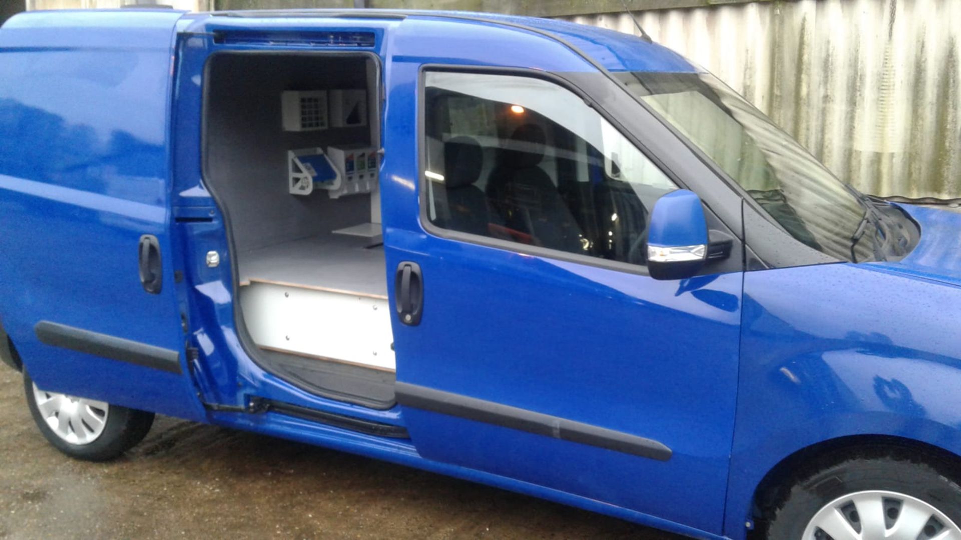 2016/16 REG FIAT DOBLO SX MULTIJET 1.25 DIESEL BLUE PANEL VAN, AIR-CON ONE OWNER *NO VAT* - Image 7 of 14