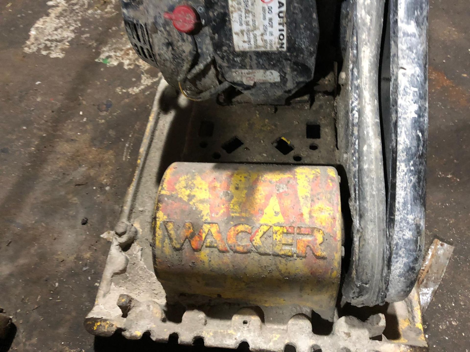 WACKER WACKER PLATE, RUNS, WORKS AND VIBRATES, HONDA PETROL ENGINE *NO VAT* - Image 4 of 5