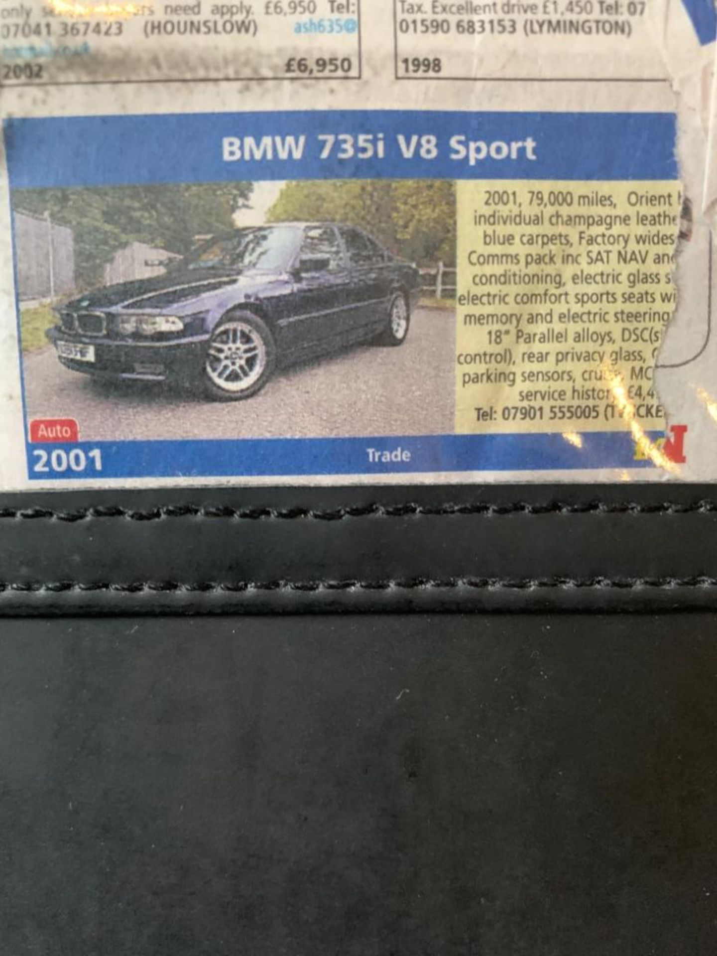 BMW 735i V8 M SPORT INDIVIDUAL - COLLECTORS CAR - Image 22 of 22