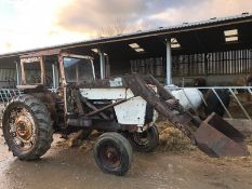 1971 DAVID BROWN 1200 TRACTOR, STARTS , DRIVES AND LIFTS *PLUS VAT*