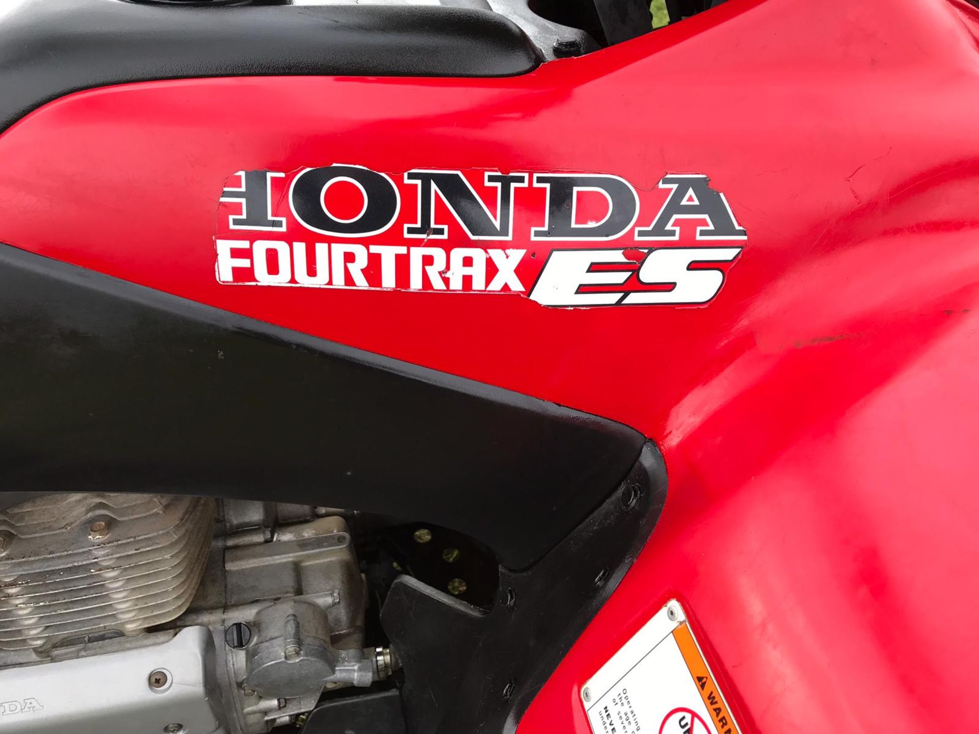 HONDA FOURTRAX ES 350 4X4, YEAR 2003, IN GOOD WORKING ORDER *NO VAT* - Image 3 of 7
